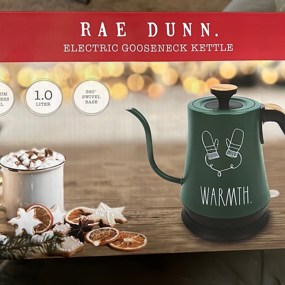 Rae‎ Dunn electric gooseneck kettle